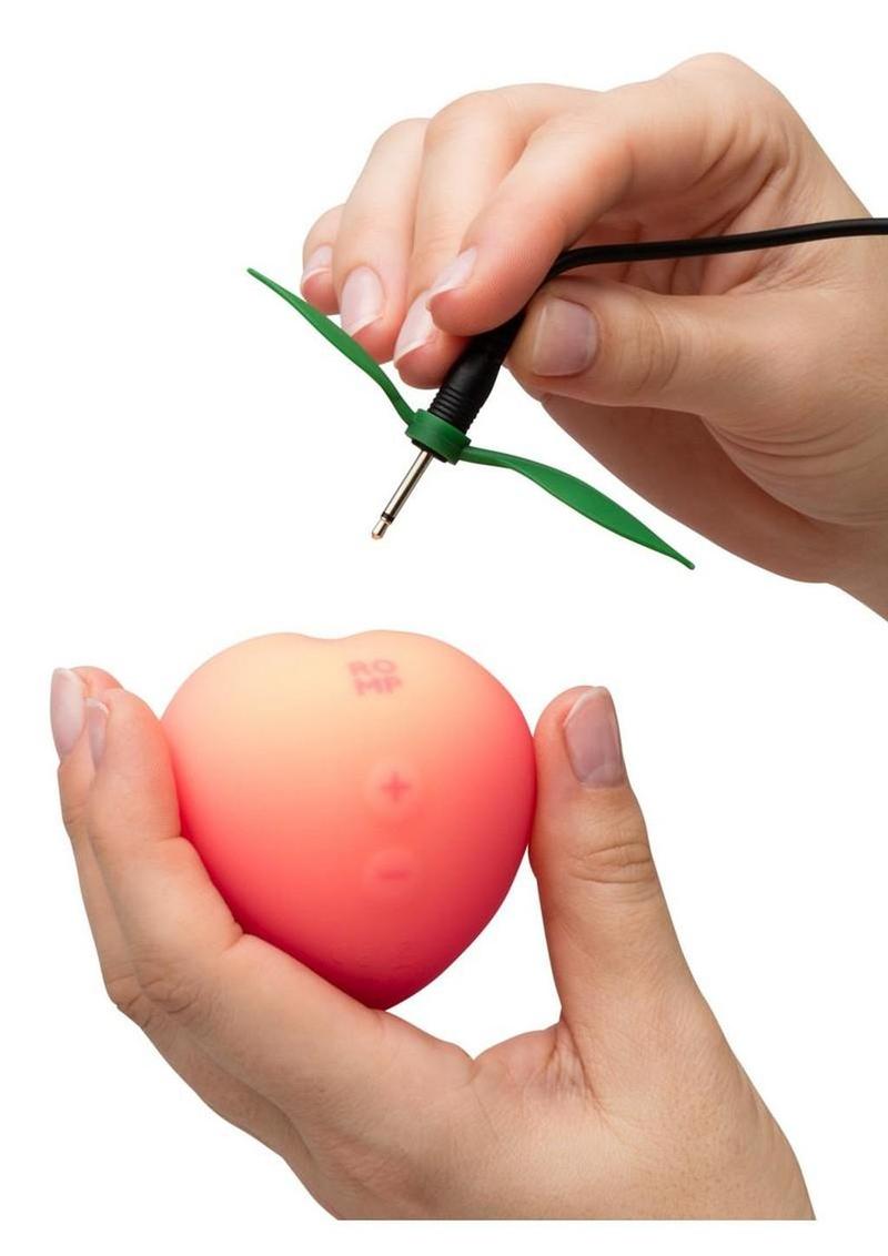 ROMP Pink Peach Silicone Vibrator