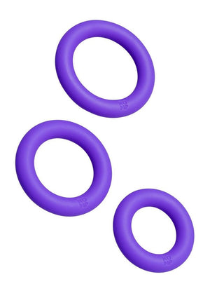 ROMP Remix Trio Silicone Cock Rings 3pc Set