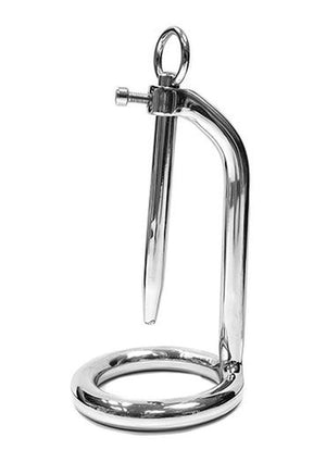 Rouge Chastity Cock Ring and Urethral Probe