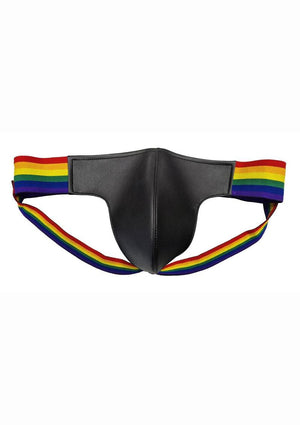 Rouge Leather Pride Stripe Jockstrap