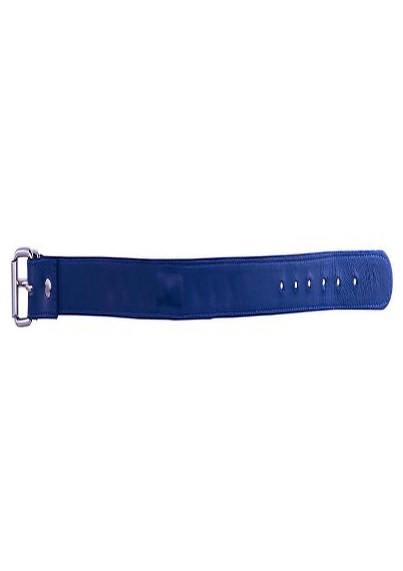 Rouge O-Ring Studded Adjustable Leather Collar