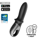 Satisfyer Hot Passion warming anal vibrator in black, front view