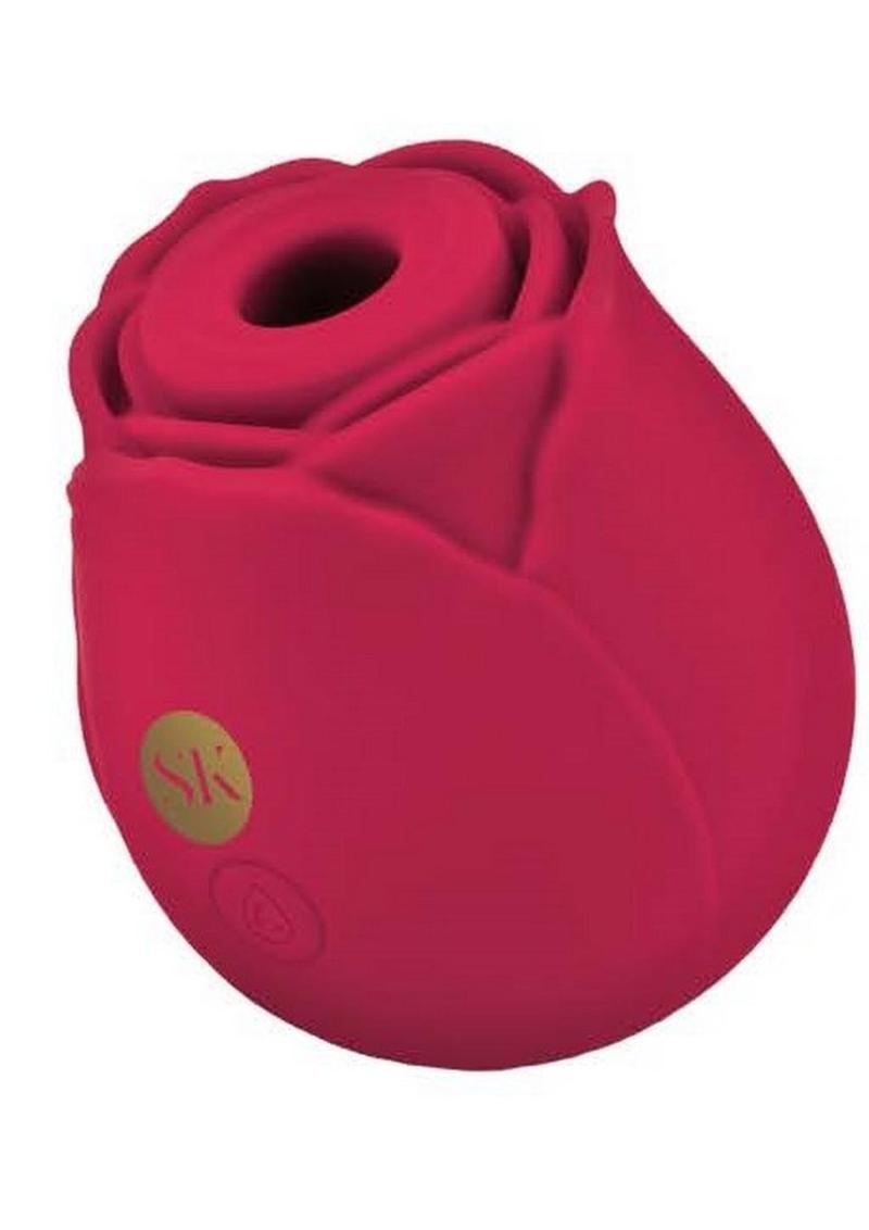 Secret Kisses Rosegasm Air Silicone Clitoral Suction Vibrator