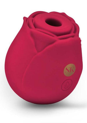 Secret Kisses Rosegasm Air Silicone Clitoral Suction Vibrator