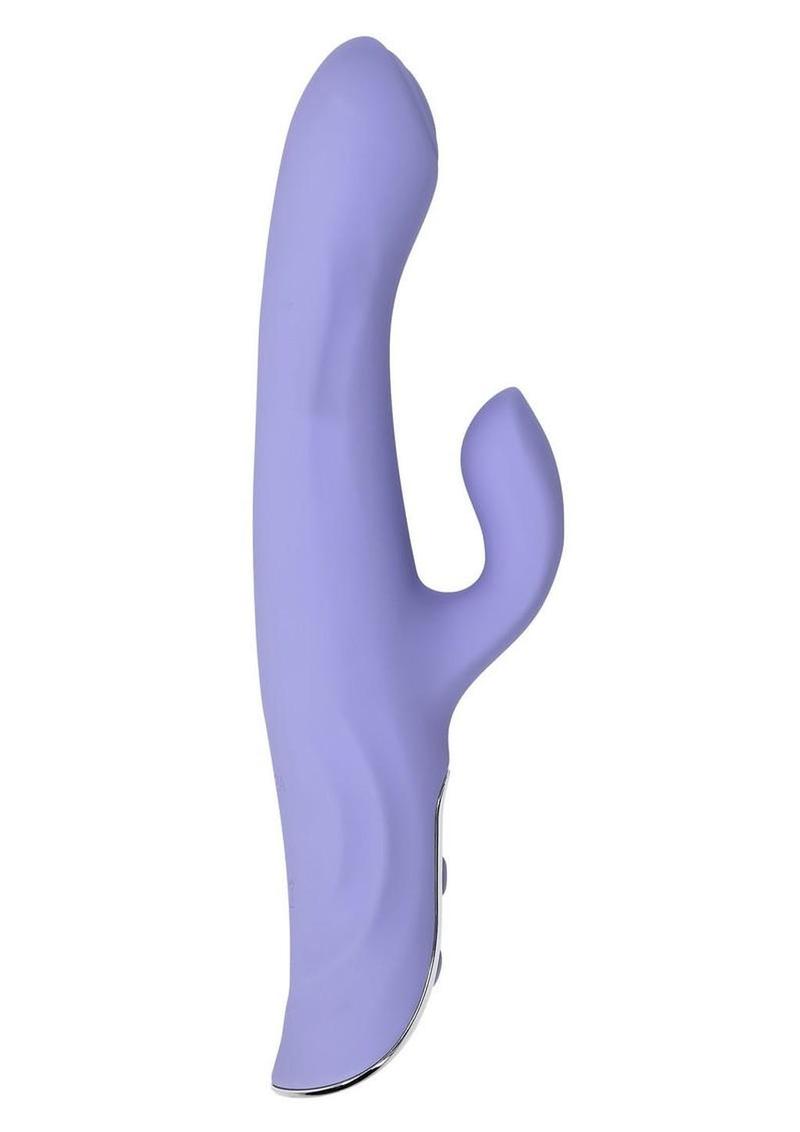 Selopa Lavender Love Rechargeable Silicone Dual Vibrator
