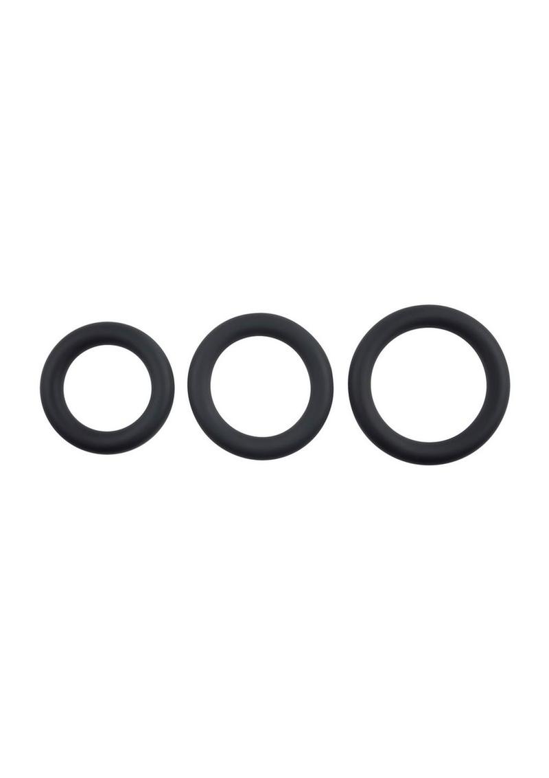 Selopa 3 Ring Circus Silicone Cock Ring Set