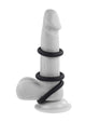 Selopa 3 Ring Circus Silicone Cock Ring Set