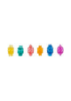 CalExotics Senso 6 Pack Textured Cock Rings