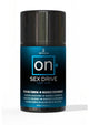 Sensuva ON Sex Drive For Him 1.7 oz bottle, front view