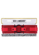 Sex and Mischief Ex's Andamp; Oh's Bound and Belted - Black/Red