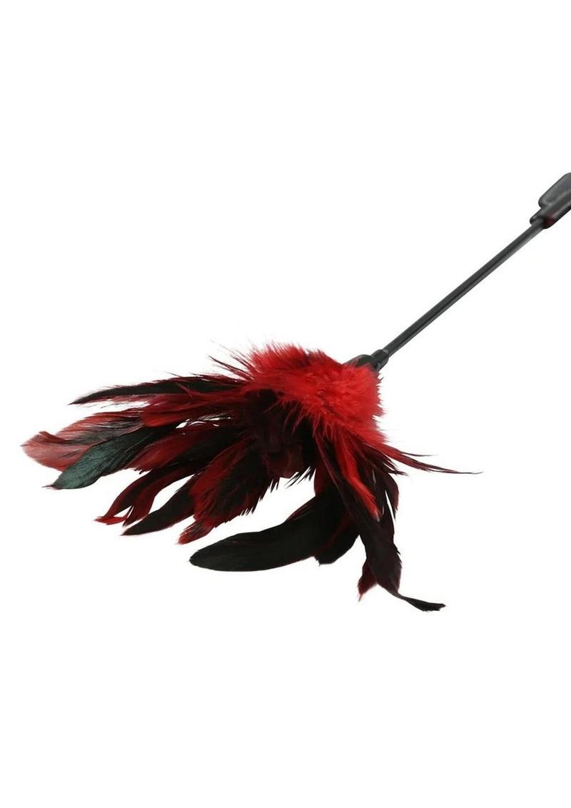 Sex and Mischief Feather Tickler and Slapper Dual-Ended Impact Toy