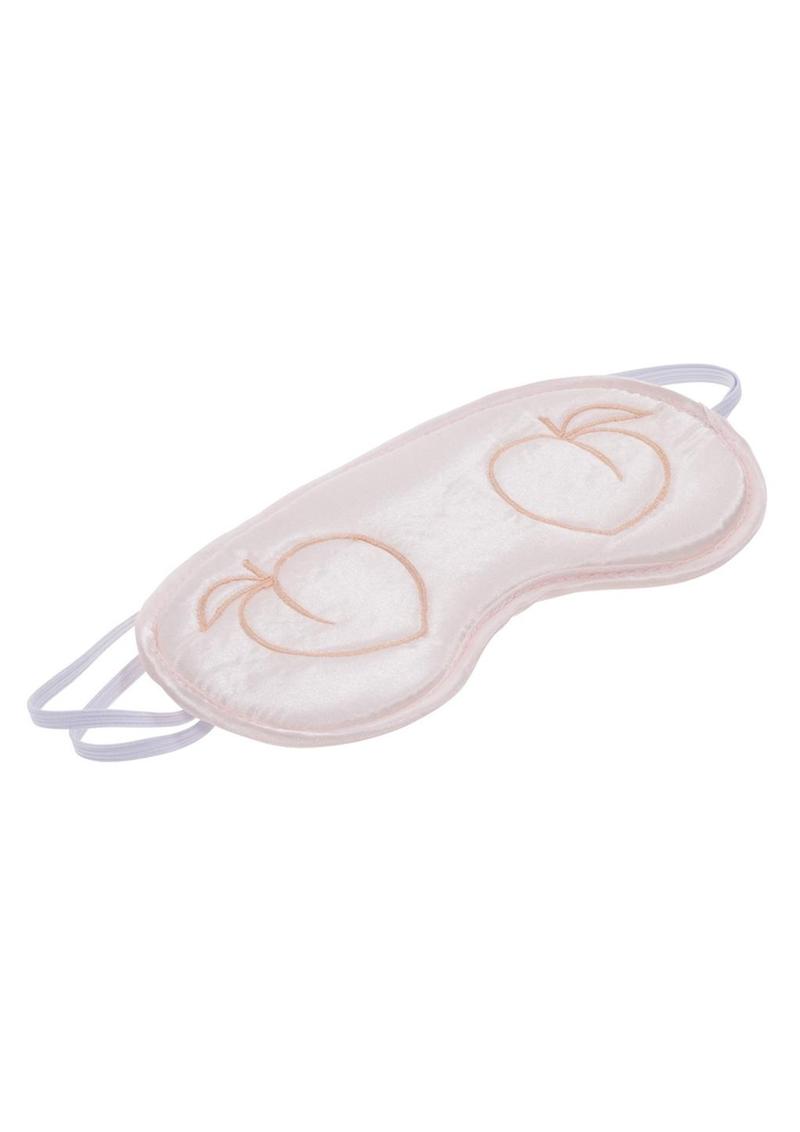 Sex & Mischief Peaches N CreaMe Satin Blindfold