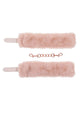 Sex & Mischief Peaches N CreaMe Faux Fur Handcuffs