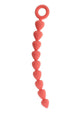 Sex and Mischief Peaches N Cream Silicone Anal Beads