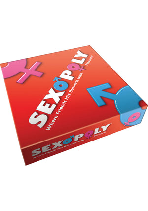 Sexopoly Strategy and Luck Adult Board Game