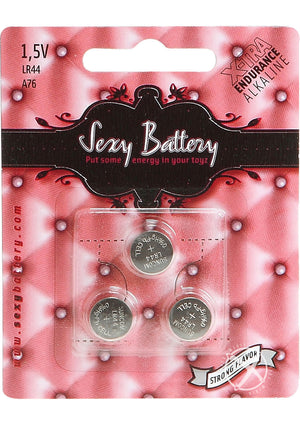 Sexy Battery Xtra Endurance Alkaline Batteries Lr44 A76/ 1.5v