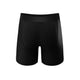 Black tuxedo print boxer brief, back view