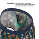 Inside view of the navy dogs and drinks boxer brief showing the Ball Hammock pouch