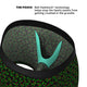 Inside view of the green holly print boxer brief showing the Ball Hammock pouch