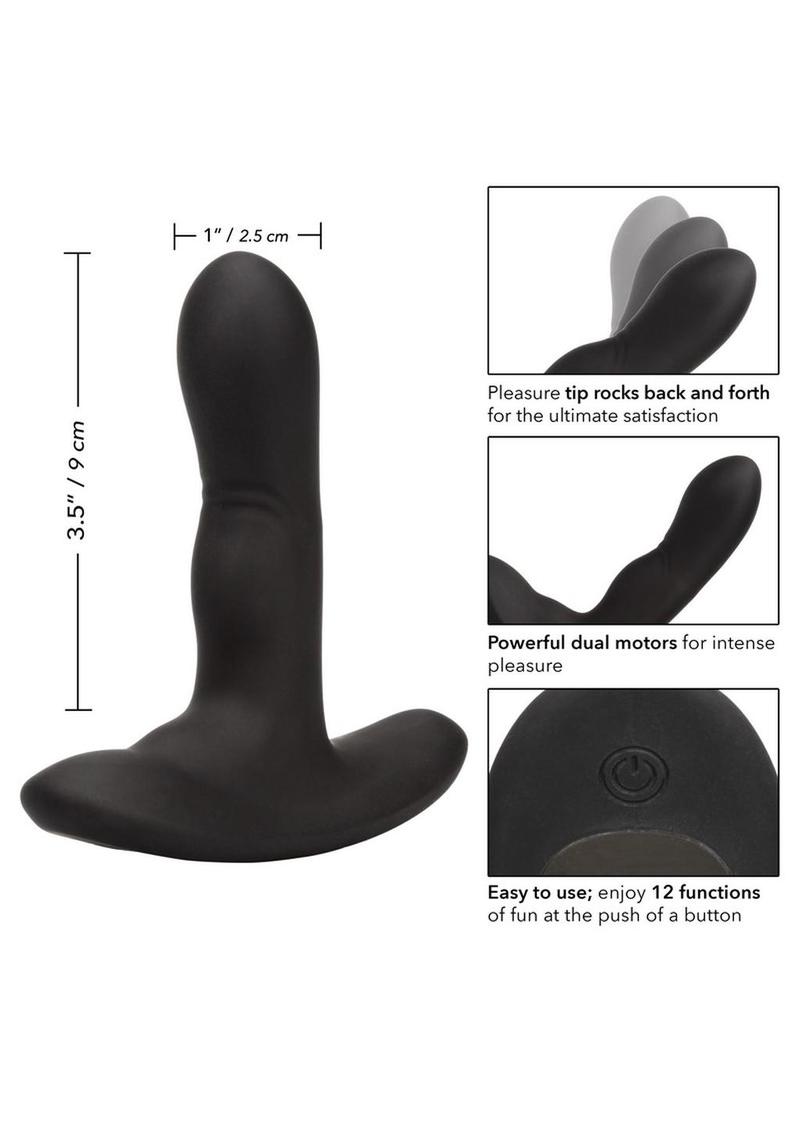 Eclipse Silicone Rocking and Vibrating Anal Probe