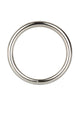 CalExotics Silver Solid Metal Cock Ring