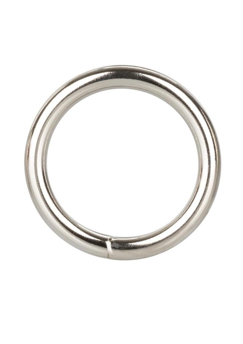 CalExotics Silver Solid Metal Cock Ring