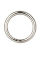 CalExotics Silver Solid Metal Cock Ring