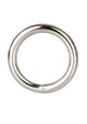 CalExotics Silver Solid Metal Cock Ring