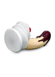 Simply Sweet Chocolate Dipped Banana Split Silicone Dildo