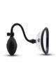 Size Up Classic Pussy Pump with Two Chambers - Black/Clear
