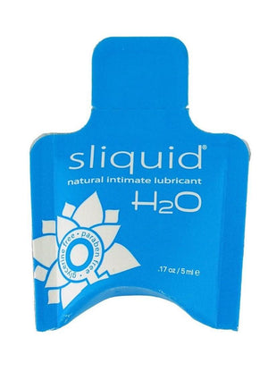 Sliquid Naturals H2O Pillows 0.17oz Single Use