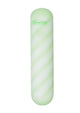 Softies Dual Silicone Rechargeable Body Bullet Vibrator - Green - 4in