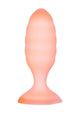 Softies Silicone Anal Plug - Orange - 4in