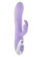 Spinderella Rechargeable Silicone Dual Vibe - Purple