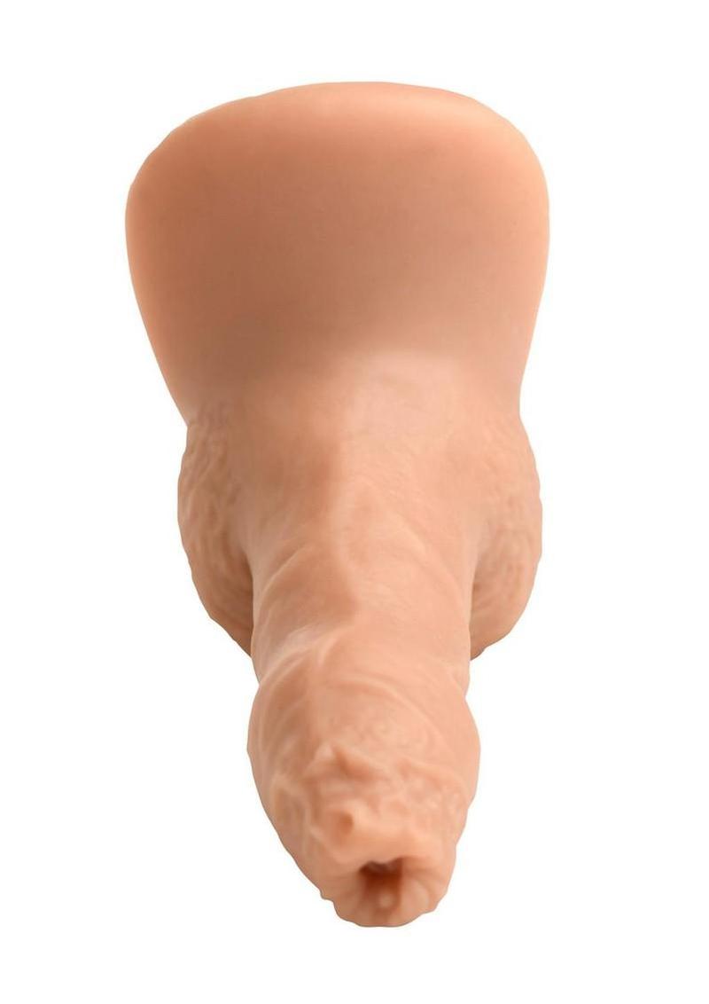 Strap U Uncut Packer Silicone 5" Dildo
