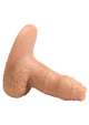 Strap U Uncut Packer Silicone 5" Dildo