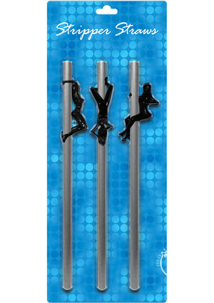 Stripper Straws Female Novelty Straws 3pk