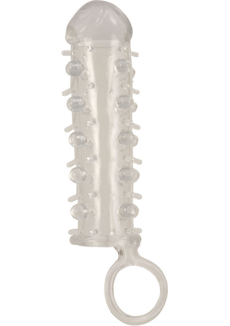 Clear Stud Extender with Support Ring, front view