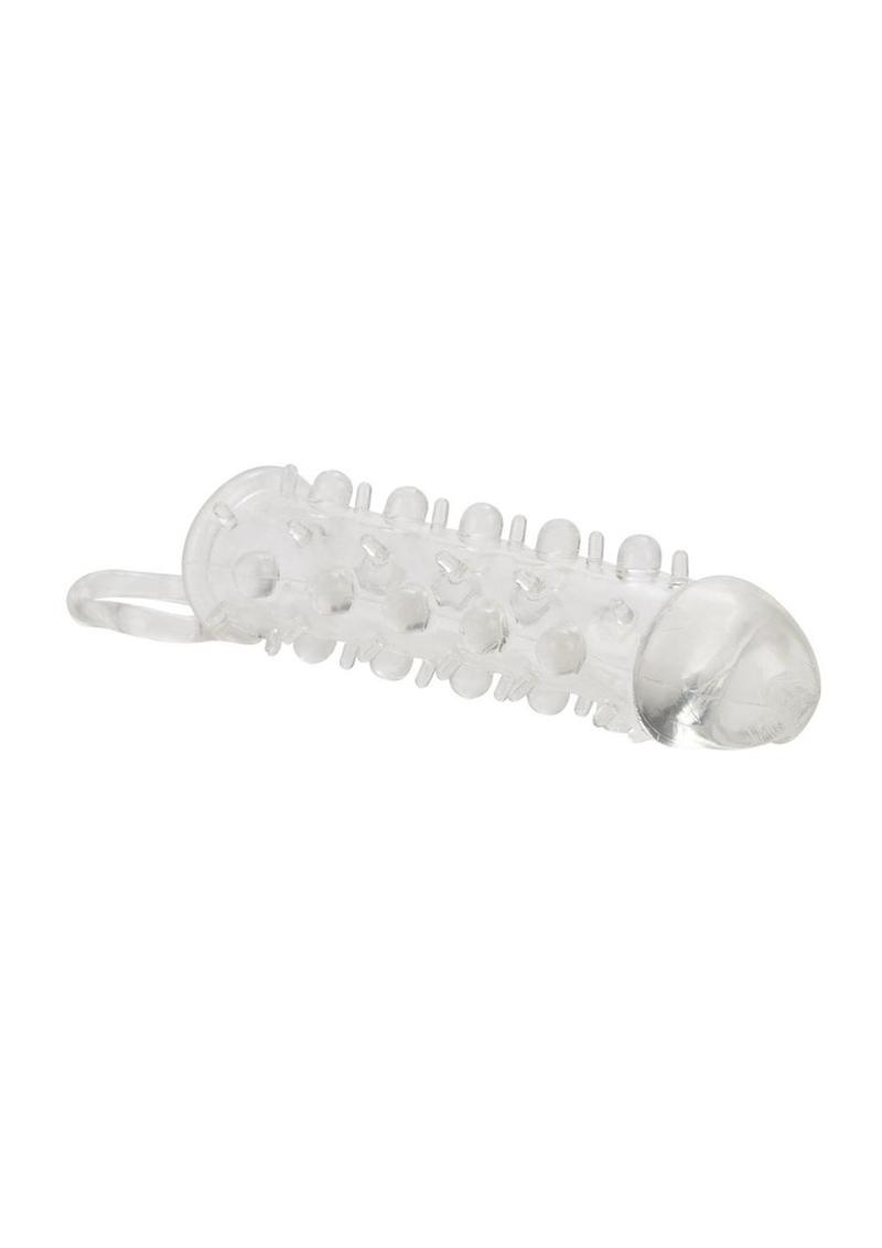 Clear Stud Extender with Support Ring, side view