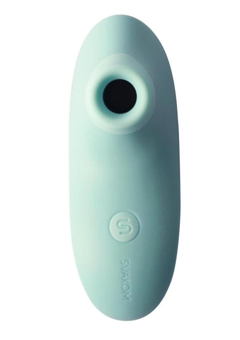 Svakom Pulse Lite Neo Interactive Suction Stimulator - Blue/Seafoam Blue