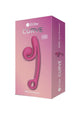 SVibe Snail Curve dual stimulator in pink, retail packaging
