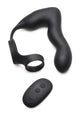 Swell Inflatable Vibrating Prostate Plug with Cock and Ball Ring