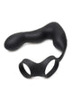 Swell Inflatable Vibrating Prostate Plug with Cock and Ball Ring