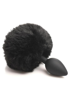 Tailz Fluffy Bunny Tail Silicone Plug