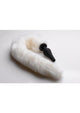 Tailz White Fox Tail Silicone Plug with Ears Set