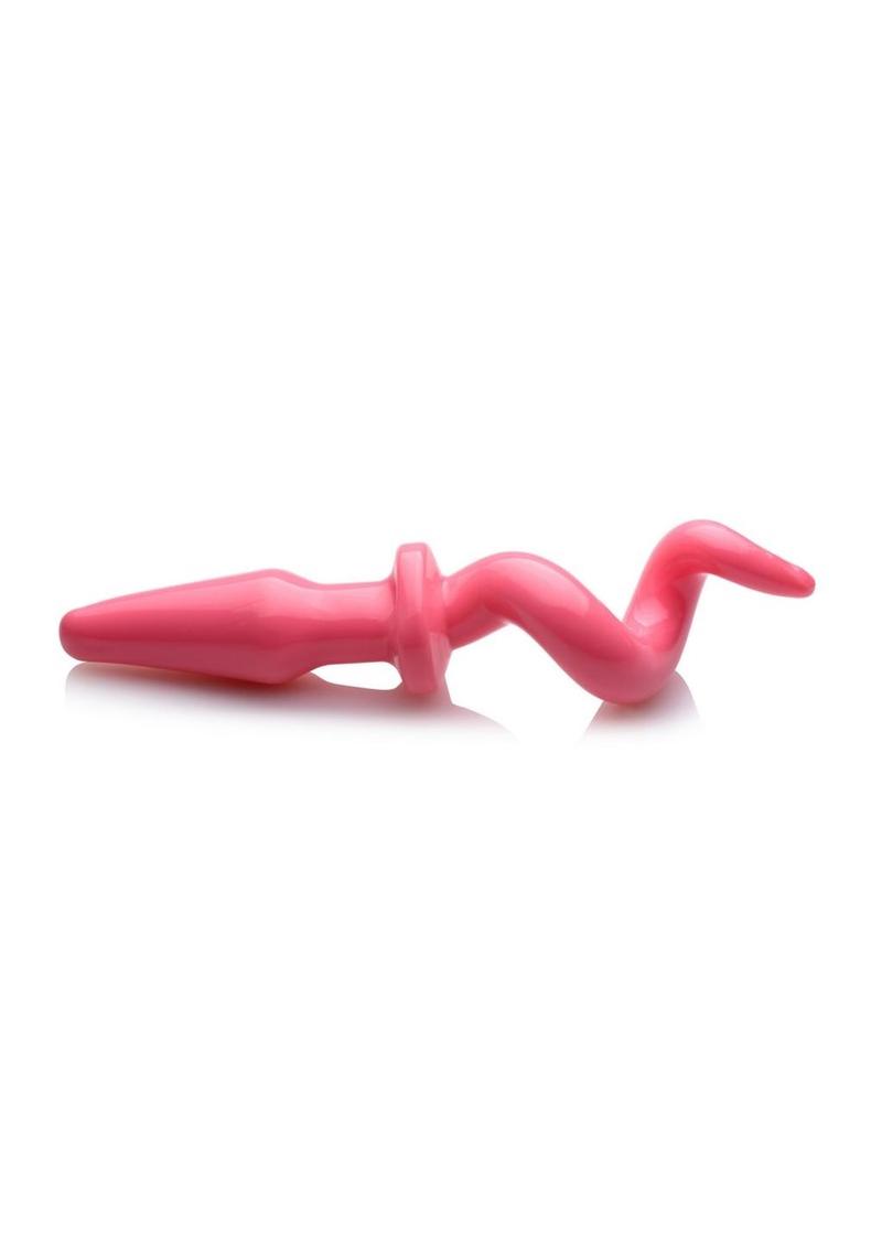 Tailz Piggy Tail Anal Plug Spiral Design
