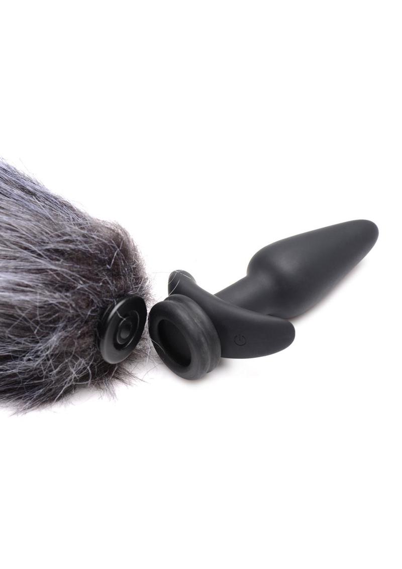 Tailz Remote Control Vibrating Anal Plug with Interchangeable Tails