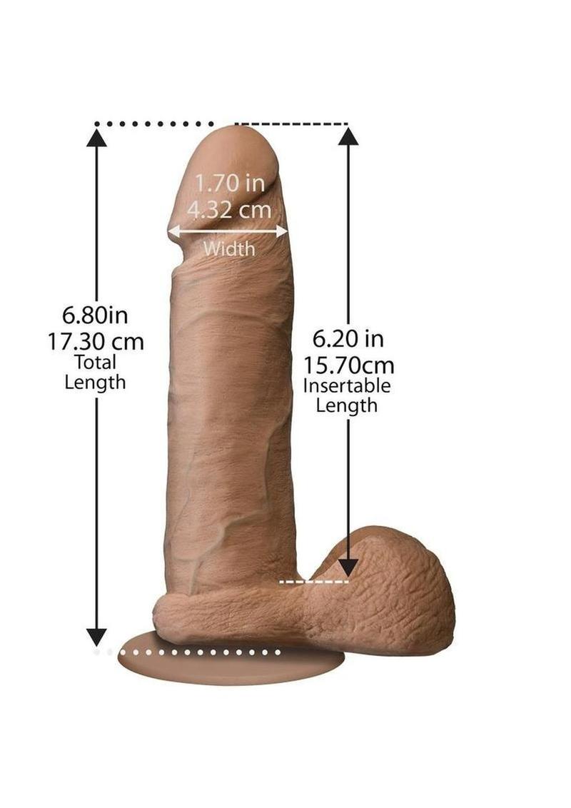 The Realistic Cock Ultraskyn Vac-U-Lock Dildo