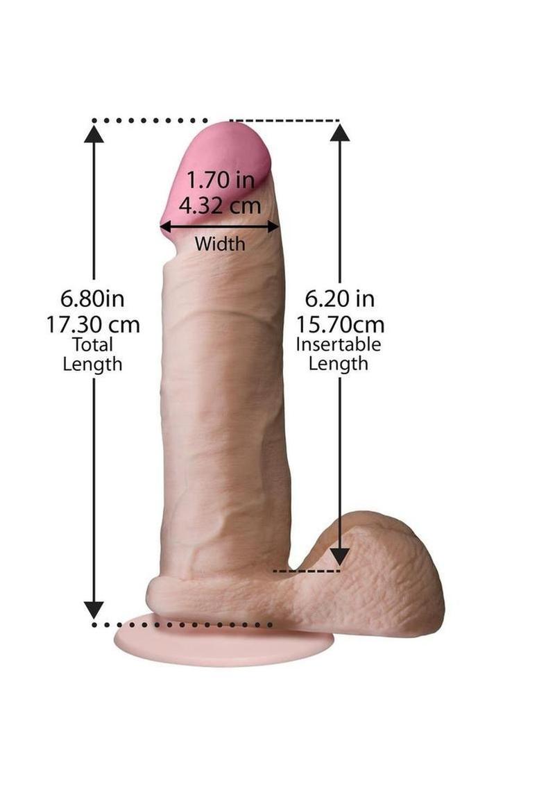 The Realistic Cock Ultraskyn Vac-U-Lock Dildo