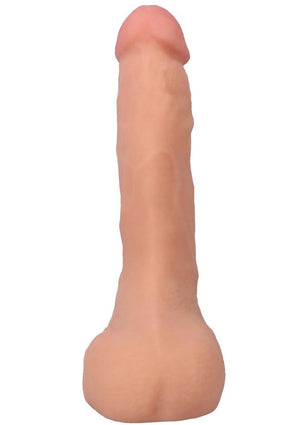 The Realistic Cock with Balls Ultraskyn Squirting Vac-U-Lock Suction Cup Dildo
